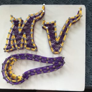 Minnesota Vikings String Art